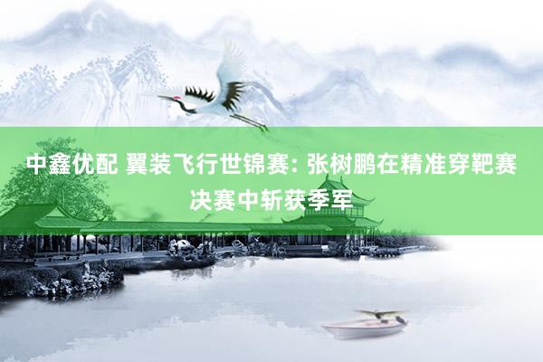 中鑫优配 翼装飞行世锦赛: 张树鹏在精准穿靶赛决赛中斩获季军