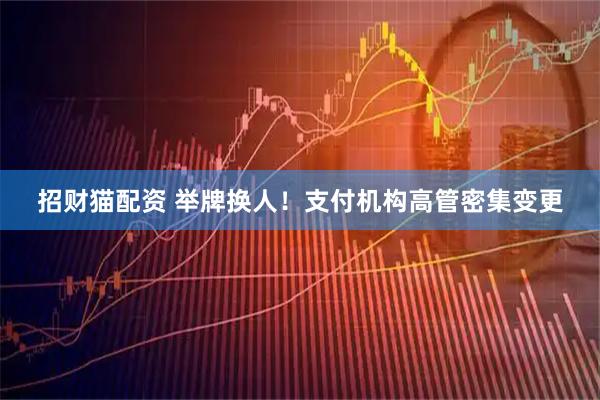 招财猫配资 举牌换人！支付机构高管密集变更