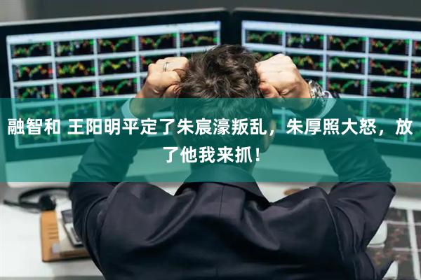 融智和 王阳明平定了朱宸濠叛乱，朱厚照大怒，放了他我来抓！